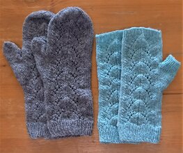 Wolpakket wolken polswarmers of wanten