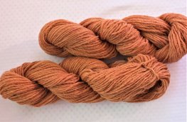 Kempenwol oranje 2-draads Kempenwol oranje 2-draads